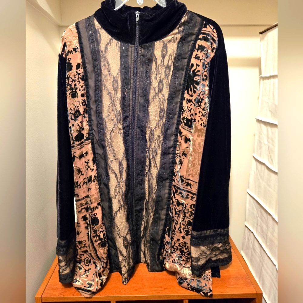 Coldwater Creek Zippered Jacket